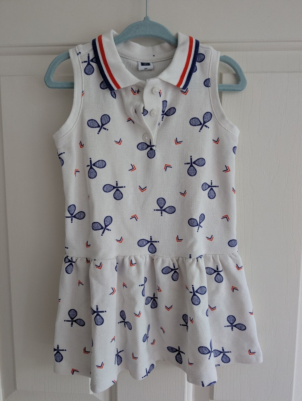 Janie And Jack Toddler Girls Tennis Dress, Size 2T